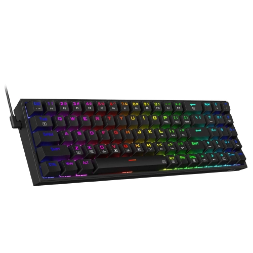 Redragon K628 Pollux 75% RGB Wired Mechanical Gaming Keyboard — image 3 of 4