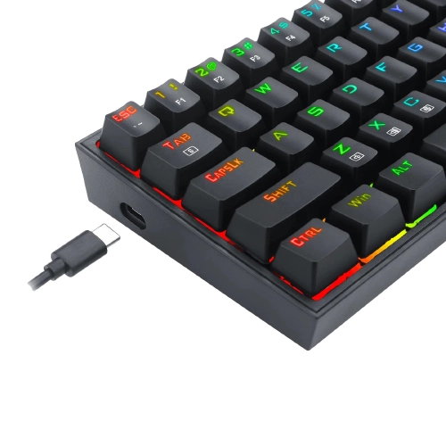 Redragon K628 Pollux 75% RGB Wired Mechanical Gaming Keyboard — image 4 of 4