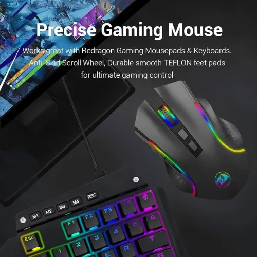 Redragon M602-KS Griffin RGB Gaming Mouse — image 6 of 6