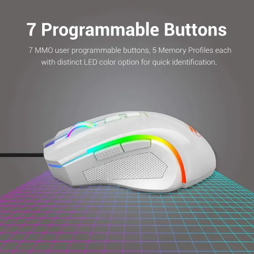 Redragon M607 Griffin RGB Gaming Mouse — image 6 of 6