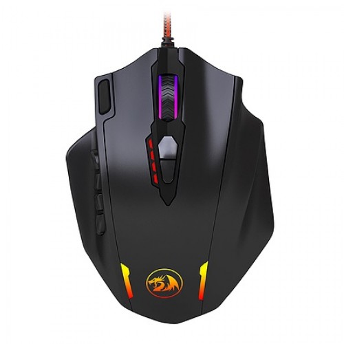 Redragon M908 IMPACT 18 Programmable Buttons MMO Gaming Mouse — image 3 of 4
