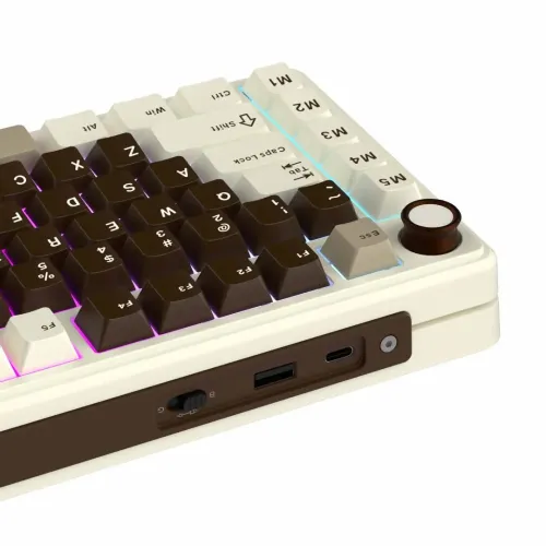 ROYAL KLUDGE RK L75 Tri-Mode Hot-Swappable Wireless Mechanical Gaming Keyboard — image 3 of 4