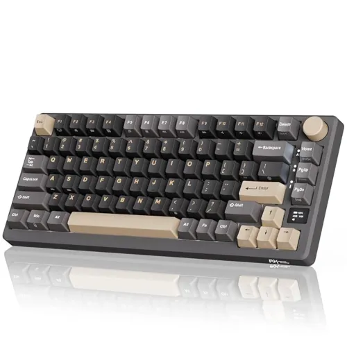 Royal Kludge RK M75 RGB Tri-Mode Hot-Swappable Mechanical Keyboard — image 2 of 3