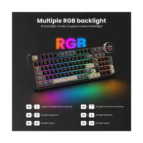 Royal Kludge RK N99 Tri Mode RGB Mechanical Gaming Keyboard — image 2 of 3