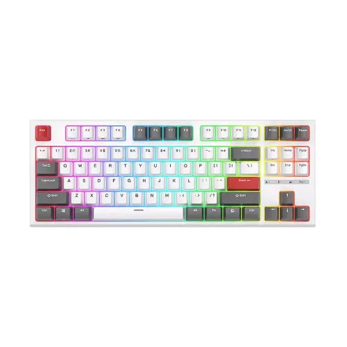 Royal Kludge RK R87 RGB Hot-Swappable Blue Switch Mechanical Keyboard — image 4 of 5