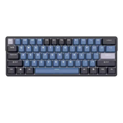 Royal Kludge RK61 Plus Tri Mode RGB 61 Keys Hotswappable Mechanical Blue Switch Gaming Keyboard — image 3 of 6