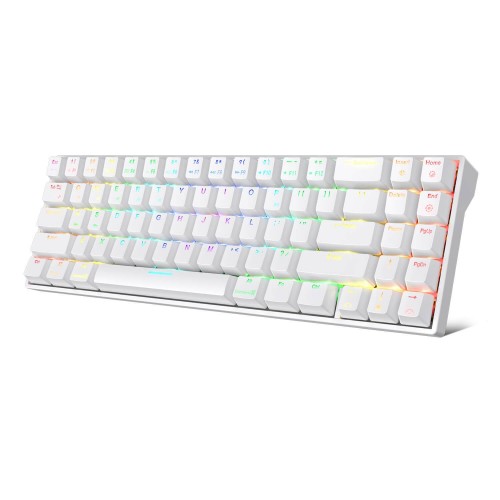 Royal Kludge RK71 Red Switch RGB Hot Swappable Tri-Mode Wireless Mechanical Keyboard