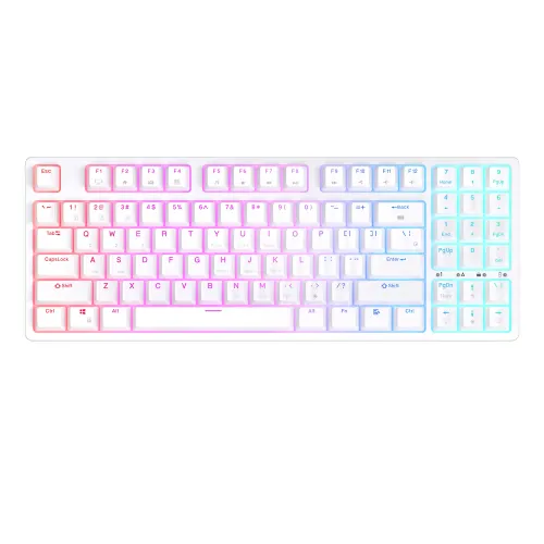 Royal Kludge RK92 Tri Mode RGB 92 Keys Hotswappable Mechanical Brown Switch Gaming Keyboard