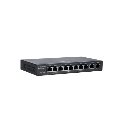 Ruijie RG-EG210G-P 10-Port Gigabit Cloud Managed PoE Router — image 2 of 4