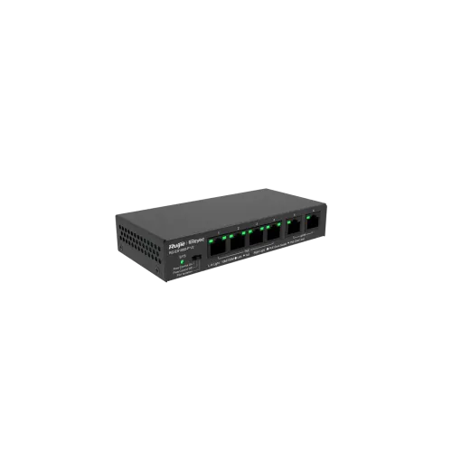 Ruijie RG-ES106D-P V2 6-port Desktop Unmanaged PoE Switch — image 2 of 3