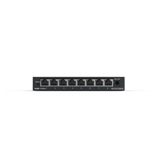 Ruijie RG-ES108GD 8-Port Gigabit Unmanaged Switch — image 2 of 3