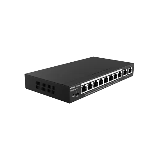 Ruijie RG-ES210GC-LP 10-Port Gigabit Smart Cloud Managed PoE Switch