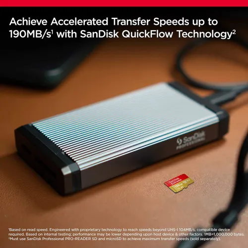 SanDisk Extreme 128GB 190mbps microSDXC UHS-I Memory Card (SDSQXAA-128G-GN6MN) — image 3 of 3