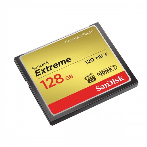 SanDisk Extreme 128GB Compact Flash Memory Card (SDCFXSB-128G-G46) — image 2 of 2