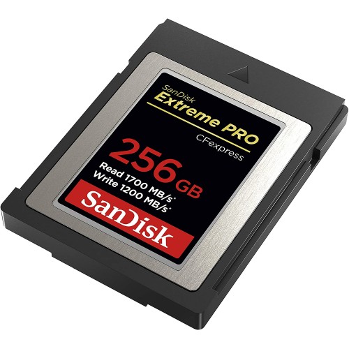 SanDisk Extreme Pro CFexpress 256GB 1700 MB/s Compact Flash Type-B Memory Card (SDCFE-256G-GN4NN) — image 2 of 3