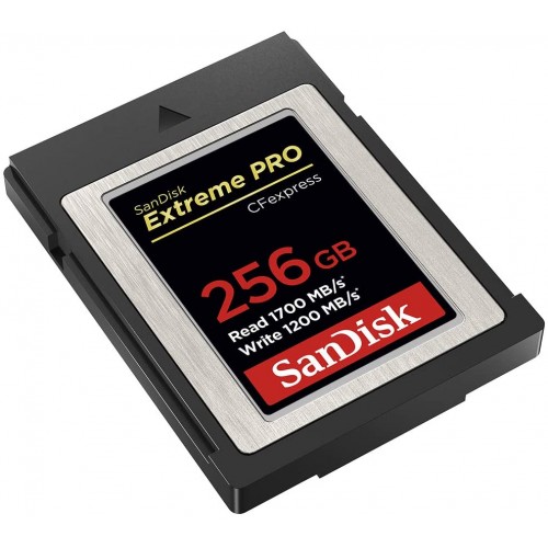 SanDisk Extreme Pro CFexpress 256GB 1700 MB/s Compact Flash Type-B Memory Card (SDCFE-256G-GN4NN) — image 3 of 3