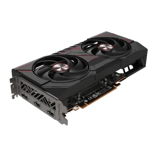 Sapphire Pulse AMD Radeon RX 9060 XT Gaming OC 8GB GDDR6 Graphics Card — image 3 of 6