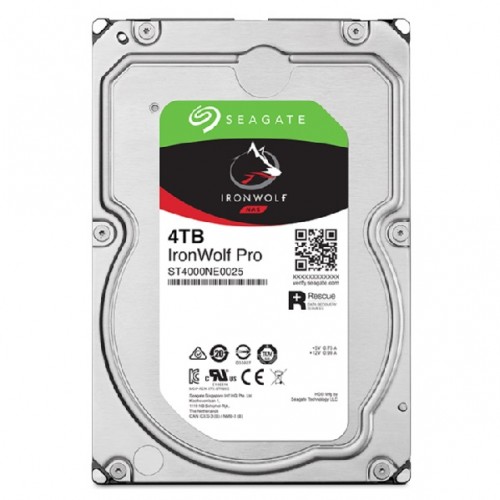 Seagate IronWolf Pro 4TB 3.5 Inch SATA 7200RPM NAS Hard Drive — image 2 of 2