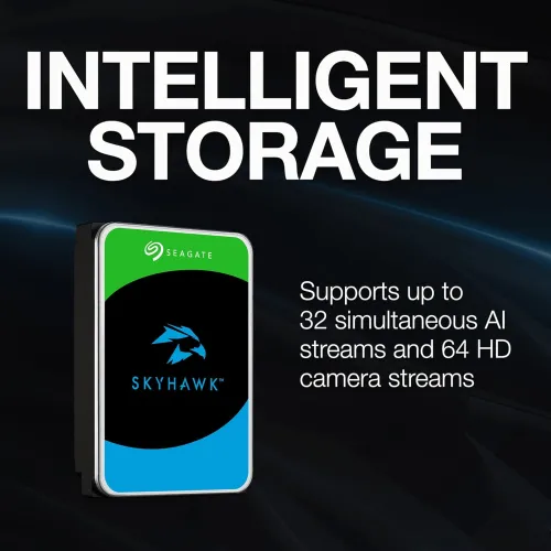 Seagate SkyHawk AI 16TB 3.5" Surveillance HDD — image 3 of 6