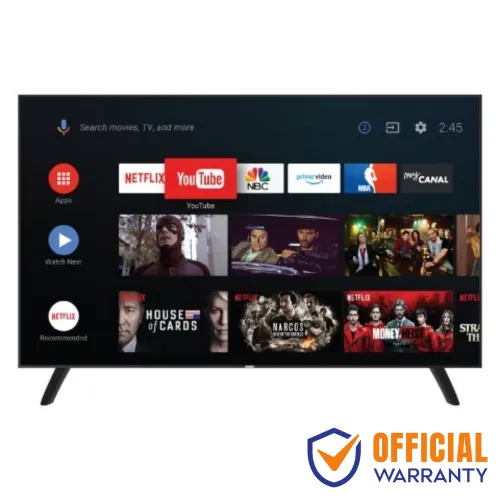 Smart SEL-65S224KKS 65" 4K Voice Control Android TV