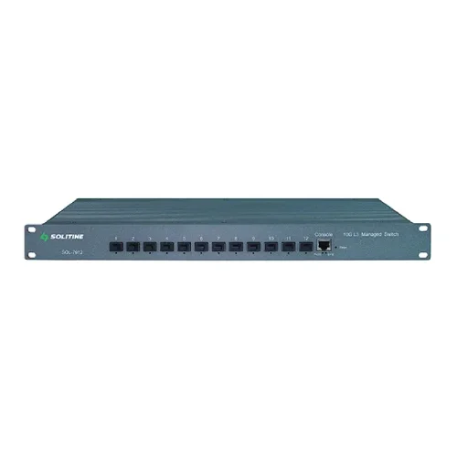 Solitine SOL-7912 12 Port 10G L3 Managed Network Switch