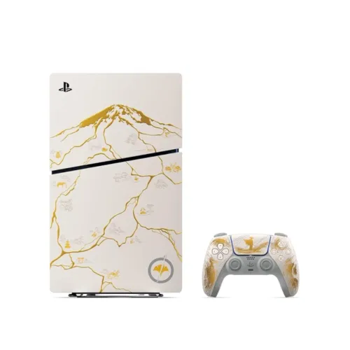 Sony PlayStation 5 Ghost of Yōtei Gold Limited Edition Gaming Console — image 3 of 6