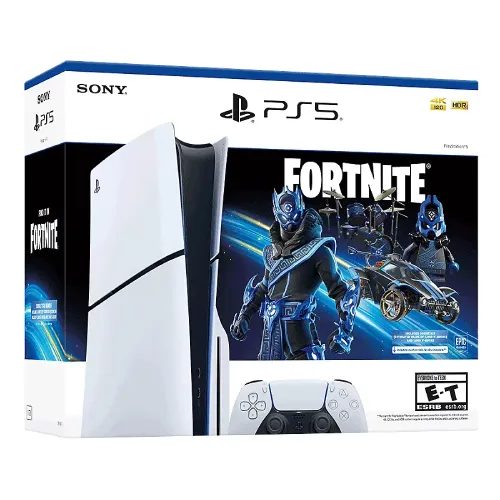Sony PlayStation 5 Slim Console - Fortnite Cobalt Star Bundle — image 2 of 4