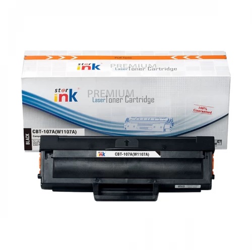 Starink 107A Black LaserJet Toner Without Chip