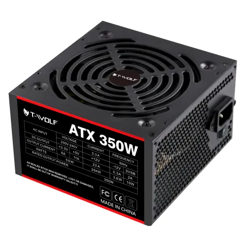 T-Wolf ATX 350W Power Supply — image 4 of 4