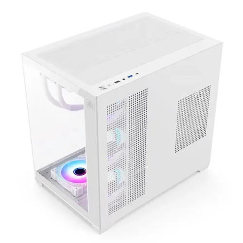 T-Wolf City Ranger X7 ARGB Mid-Tower ATX Gaming Casing White — image 4 of 6