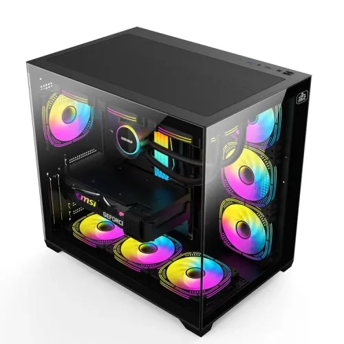 T-Wolf City Ranger X7 ARGB Mid-Tower ATX Gaming Casing — image 3 of 6