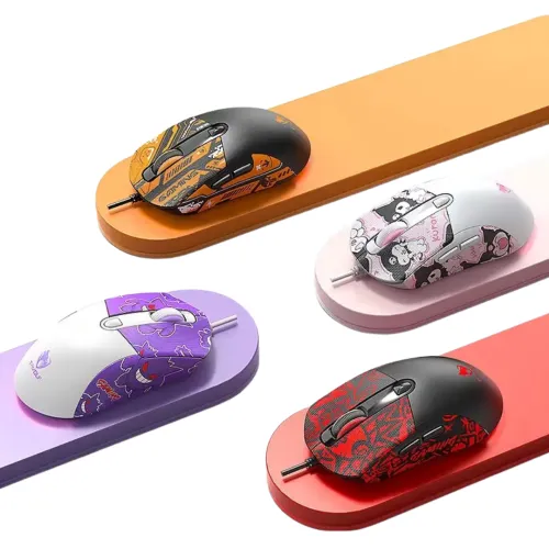 T-WOLF G550 RGB Gaming Mouse with Kuromi Sticker — image 5 of 6