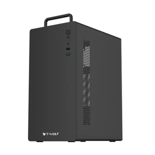 T-Wolf Ironcore Office mATX Mid Tower Casing With 200W PSU — image 2 of 6
