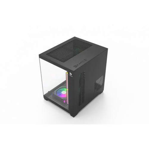 T-Wolf Mystery Box NV X5 Infinity ARGB M-ATX Mid Tower Gaming Casing — image 3 of 3