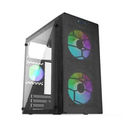 T-Wolf NEOPULSE X3 RGB Mid Tower mATX Gaming Casing