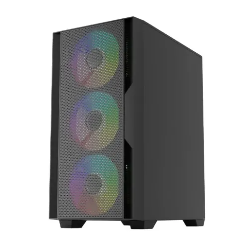 T-Wolf Phantom X4 RGB M-ATX Mid Tower Gaming Case With 200W PSU — image 4 of 5