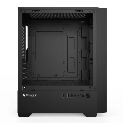 T-Wolf Phantom X4 RGB M-ATX Mid Tower Gaming Case With 200W PSU — image 5 of 5