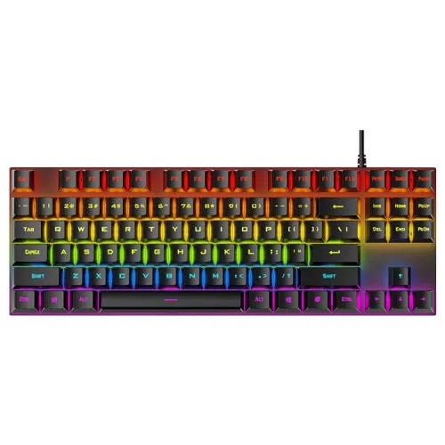 T-WOLF T18 Blue Switch RGB Gaming Mechanical Keyboard — image 2 of 3