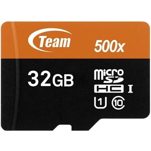 TEAM 32GB MicroSDHC/SDXC UHS-I U1 Memory Card with Adapter — image 2 of 2