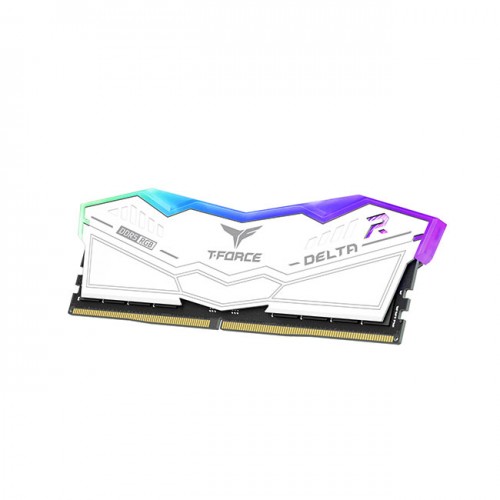 TEAM T-FORCE DELTA RGB 32GB 6000MHz DDR5 1.3V Gaming RAM White — image 2 of 4