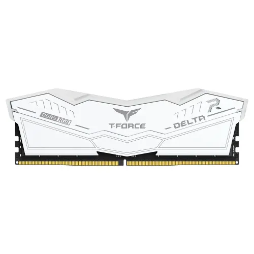 Team T-FORCE DELTA RGB 16GB DDR5 6000MHz CL30 Desktop RAM White — image 4 of 4