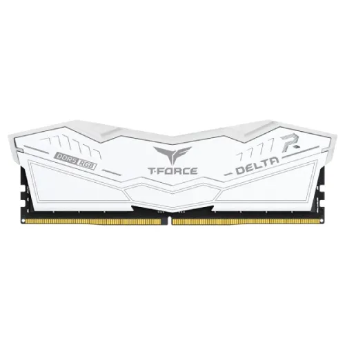TEAM T-FORCE DELTA RGB 32GB DDR5 6000MHz Gaming Desktop RAM White — image 3 of 3
