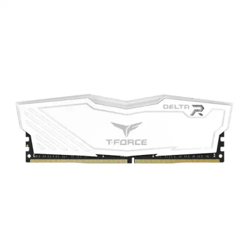 TEAM T-FORCE DELTA RGB WHITE 8GB 3200MHz DDR4 Desktop Gaming RAM — image 3 of 3