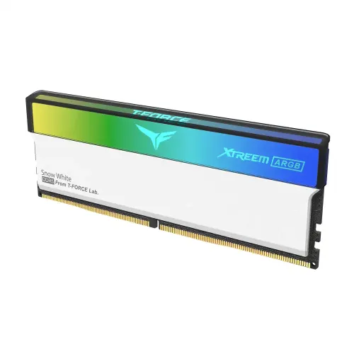 TEAM XTREEM ARGB 16GB 6000MHz DDR5 CL30 Desktop RAM White — image 2 of 2