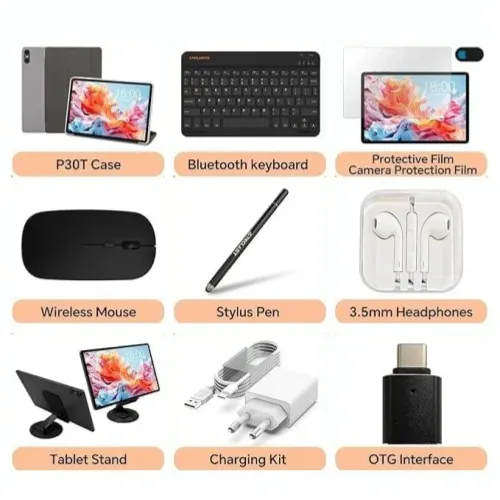 Teclast P30T 10.1 Inch Unisoc T606 Tablet with All-in-one KIT — image 5 of 5