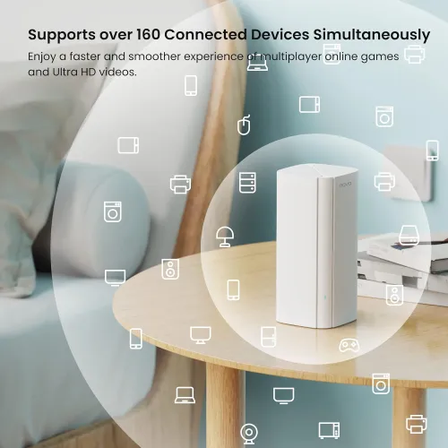 Tenda Nova MX12 AX3000 Dual Band WiFi 6 Mesh Router (1 Pack) — image 4 of 4