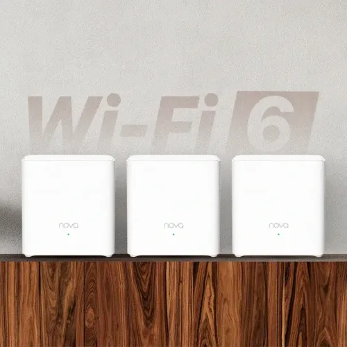 Tenda Nova MX3 AX1500 Dual Band WiFi 6 Mesh Router (3 Pack) — image 4 of 4