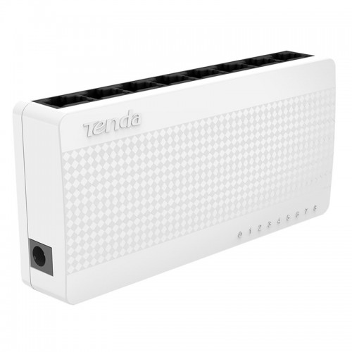 Tenda S108 10/100 8 Port Desktop Switch White — image 3 of 3