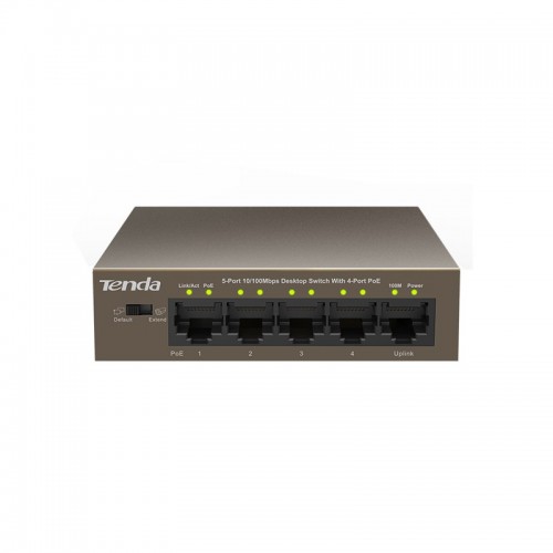 Tenda TEF1105P 5-Port with 4-Port PoE Switch — image 4 of 4