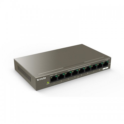 Tenda TEF1110P-8-102W 8 Port Gigabit Desktop Switch With 8-Port PoE — image 3 of 3